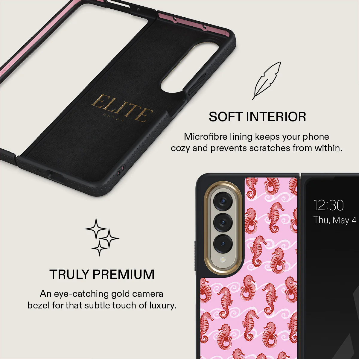 Coral Reef - Samsung Galaxy Z Fold 4 Case - Image 11