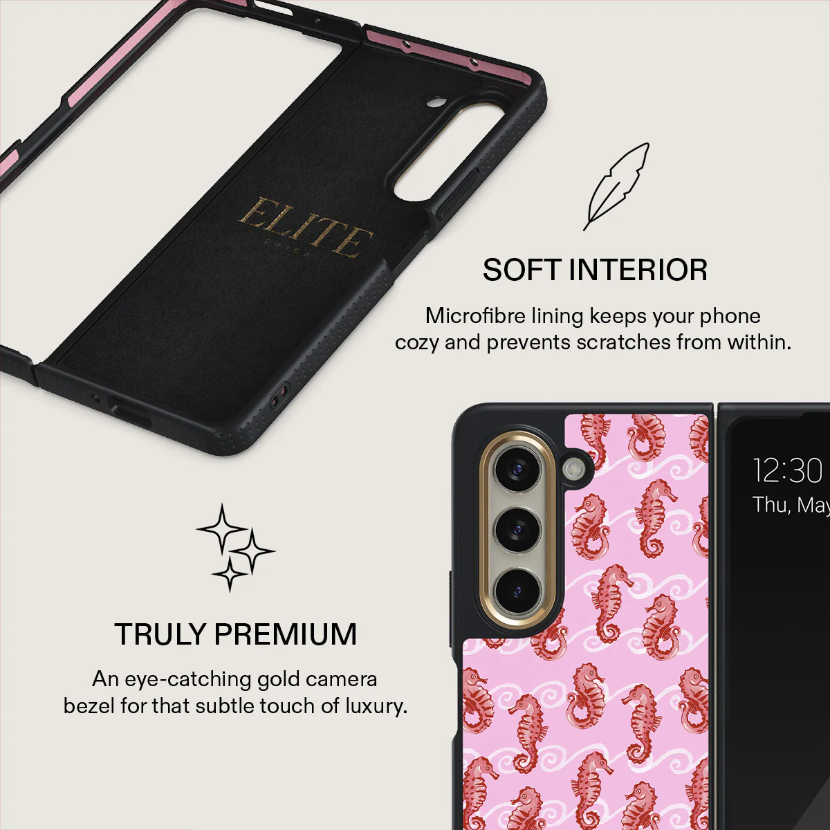 Coral Reef - Samsung Galaxy Z Fold 5 Case - Image 6