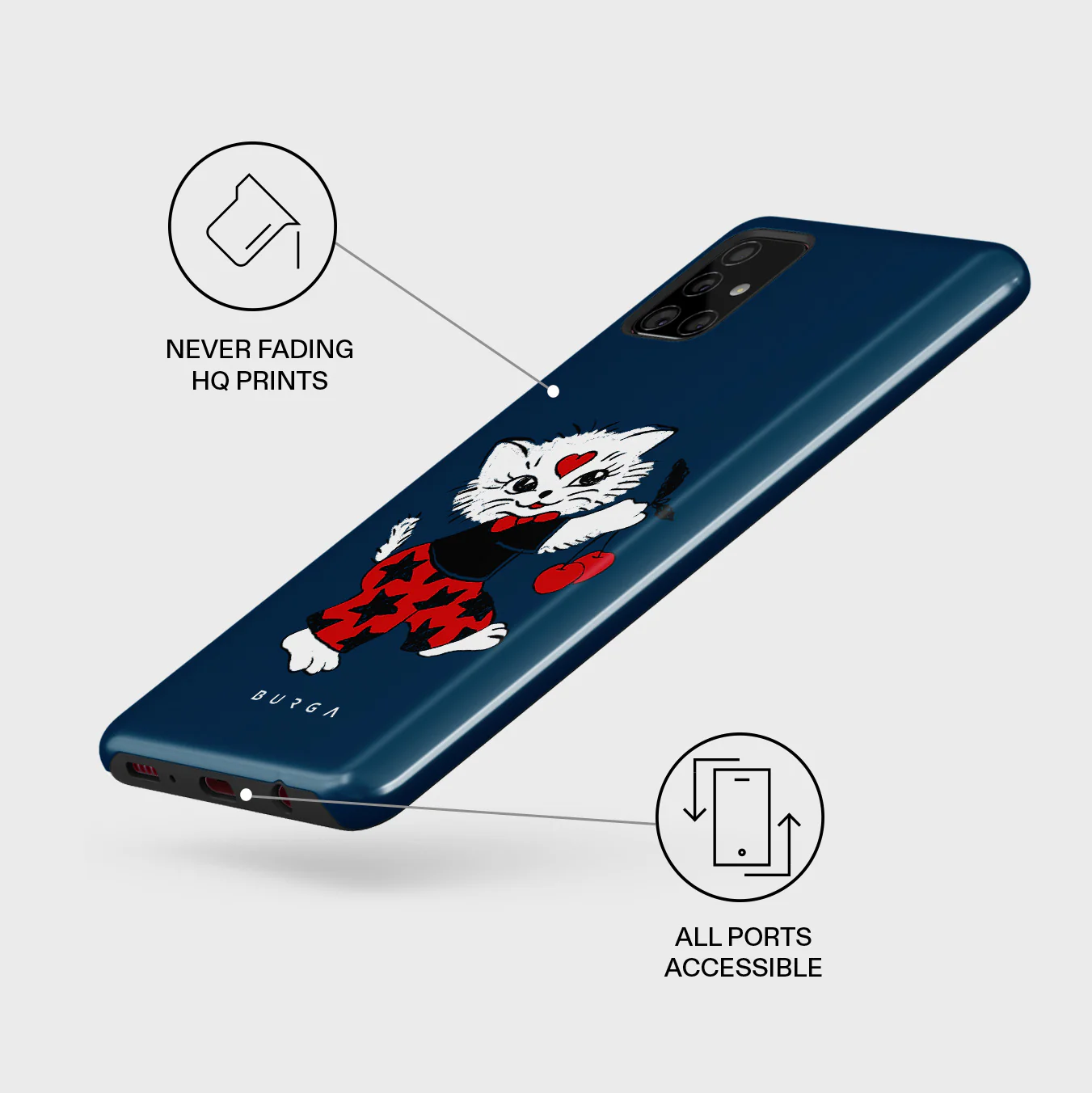 Crossed Path - Samsung Galaxy A51 4G Case - Image 3