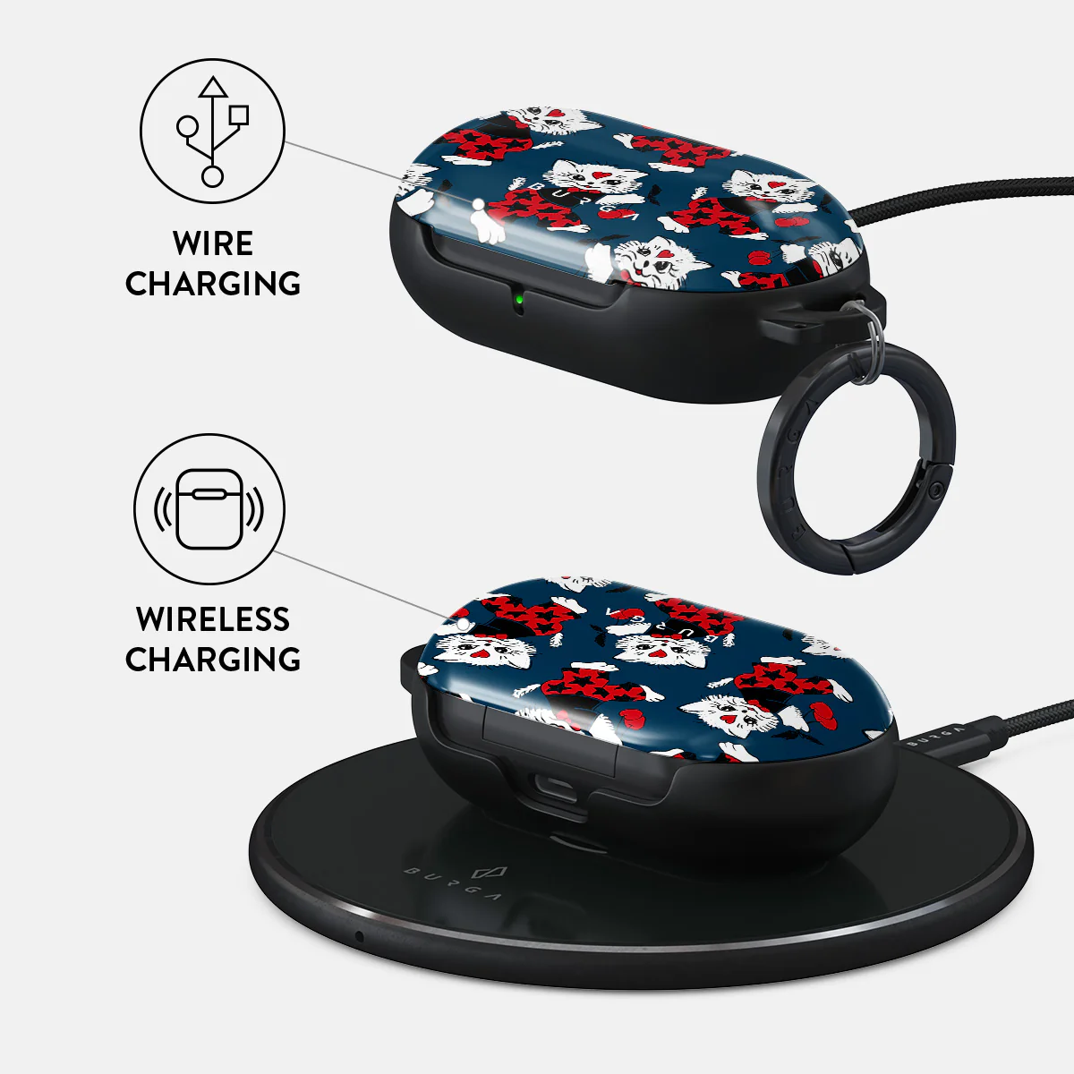 Crossed Path - Samsung Galaxy Buds Plus Case - Image 3