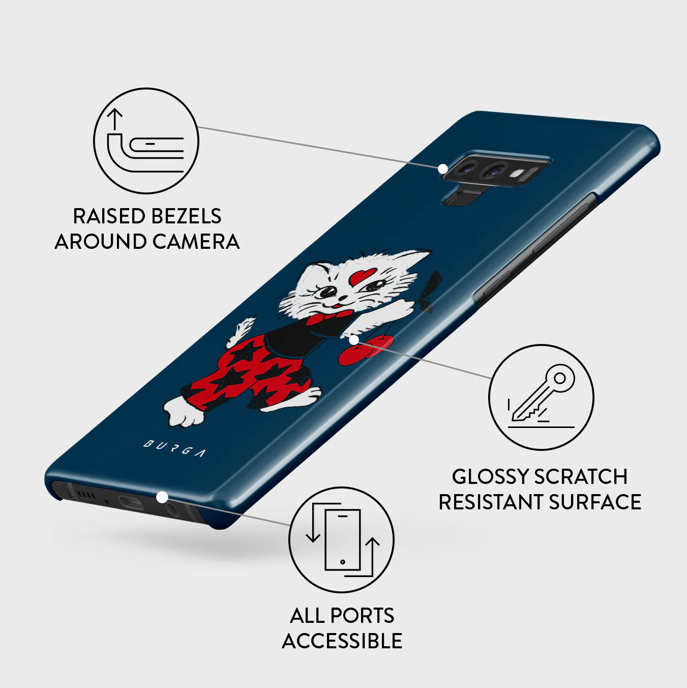 Crossed Path - Samsung Galaxy Note 9 Case - Image 3