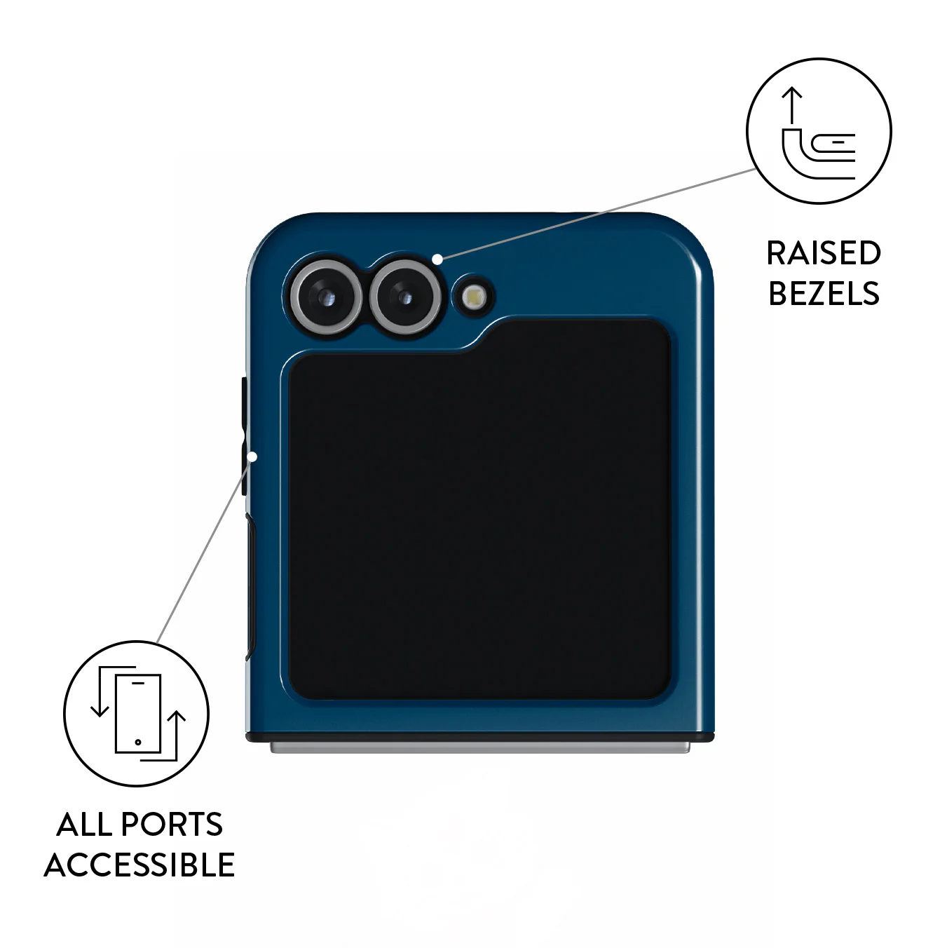 Crossed Path - Samsung Galaxy Z Flip 6 Case - Image 3