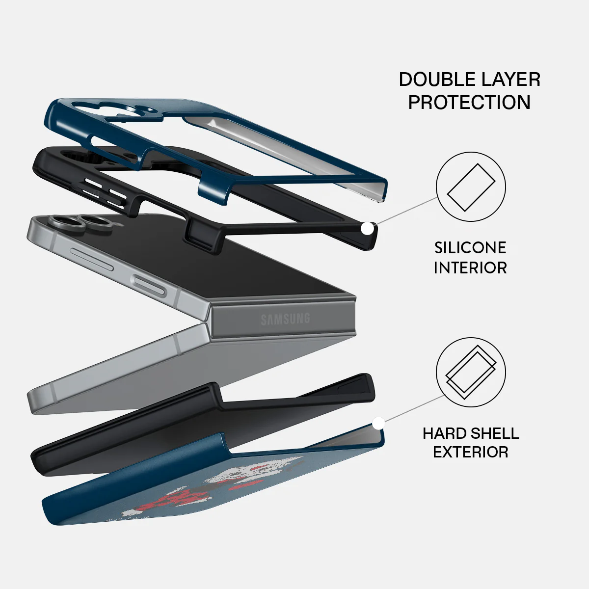 Crossed Path - Samsung Galaxy Z Flip 7 FE Case - Image 2