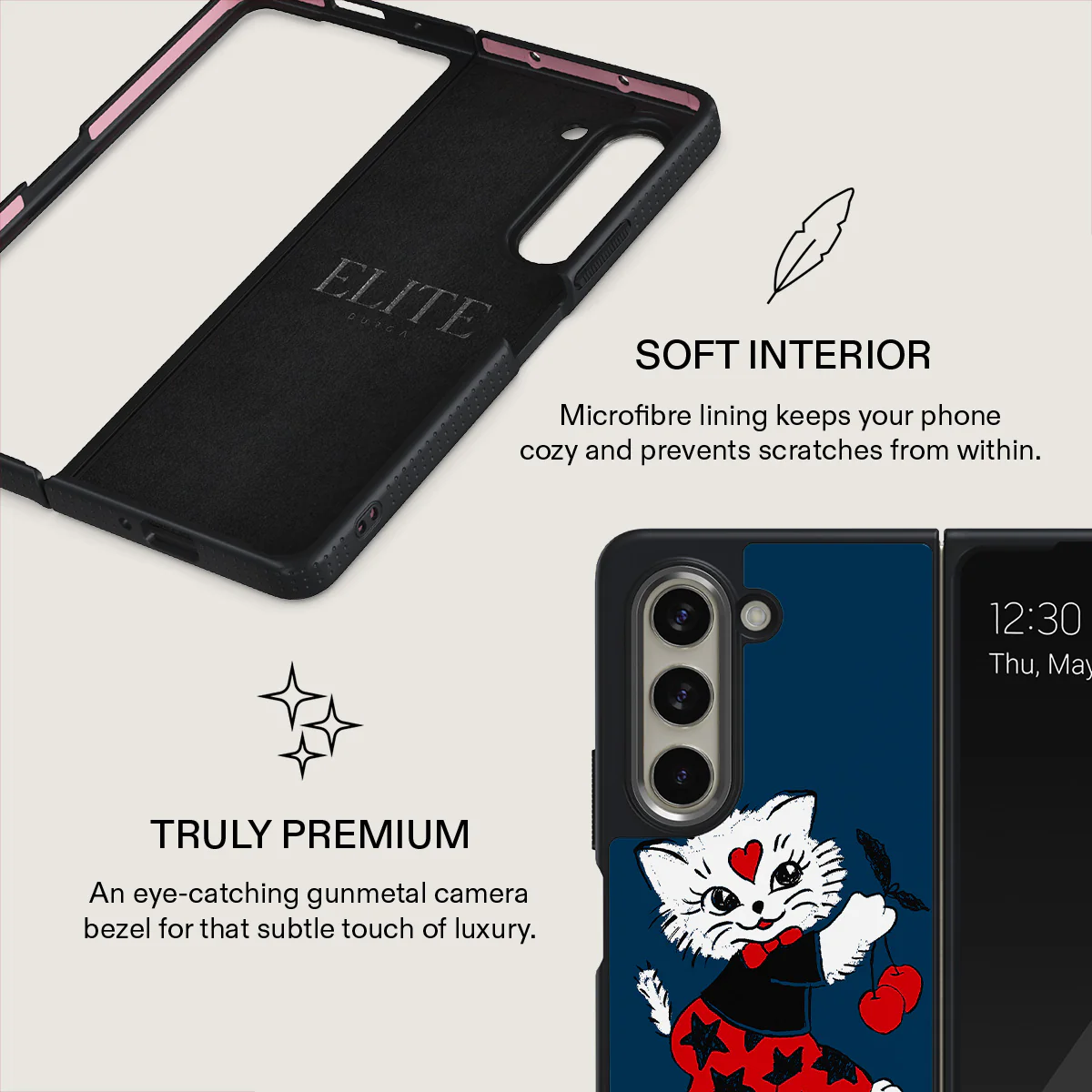 Crossed Path - Samsung Galaxy Z Fold 5 Case - Image 13