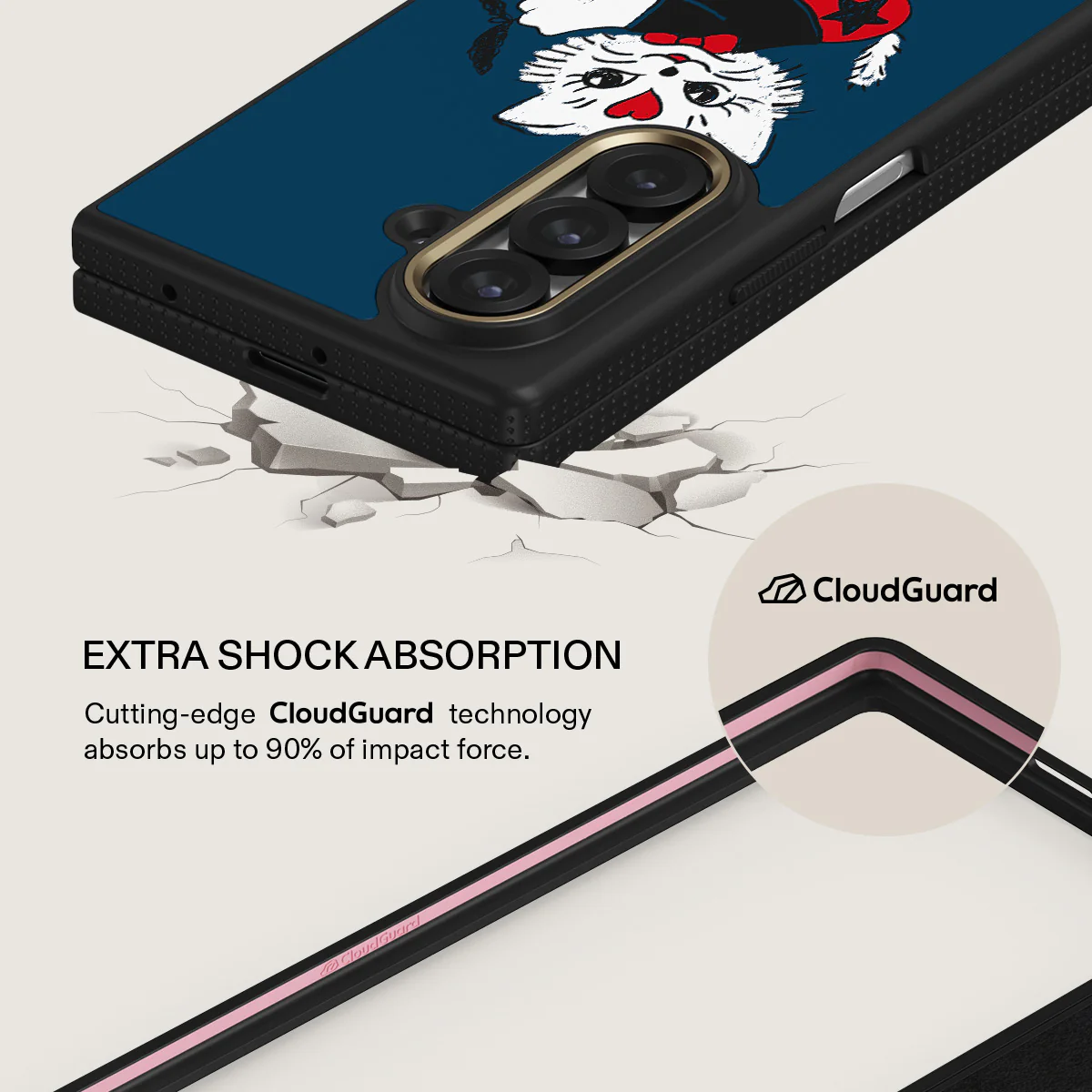 Crossed Path - Samsung Galaxy Z Fold 7 Case - Image 3