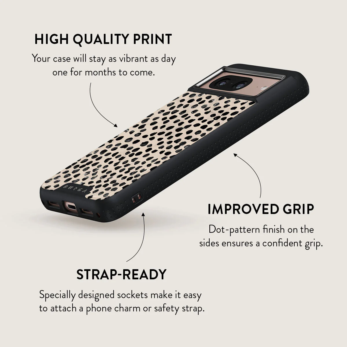 Almond Latte - Cute Google Pixel 8 Case - Image 16