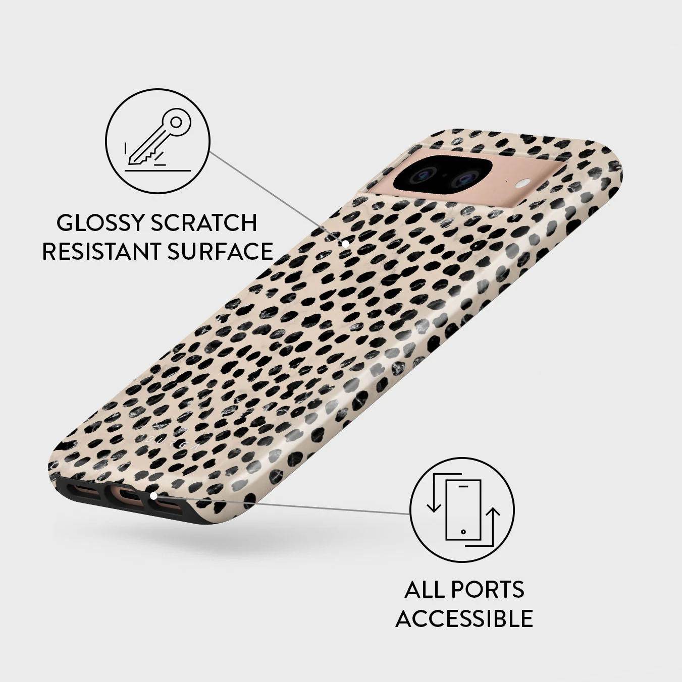Almond Latte - Cute Google Pixel 8 Case - Image 3