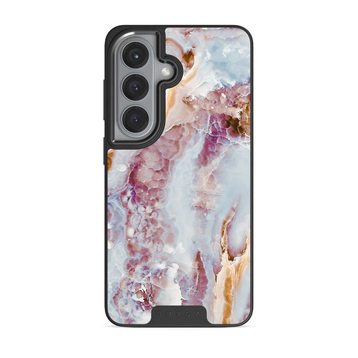 Frozen Leaves - Cute Marble Samsung Galaxy S26 Case - Image 12