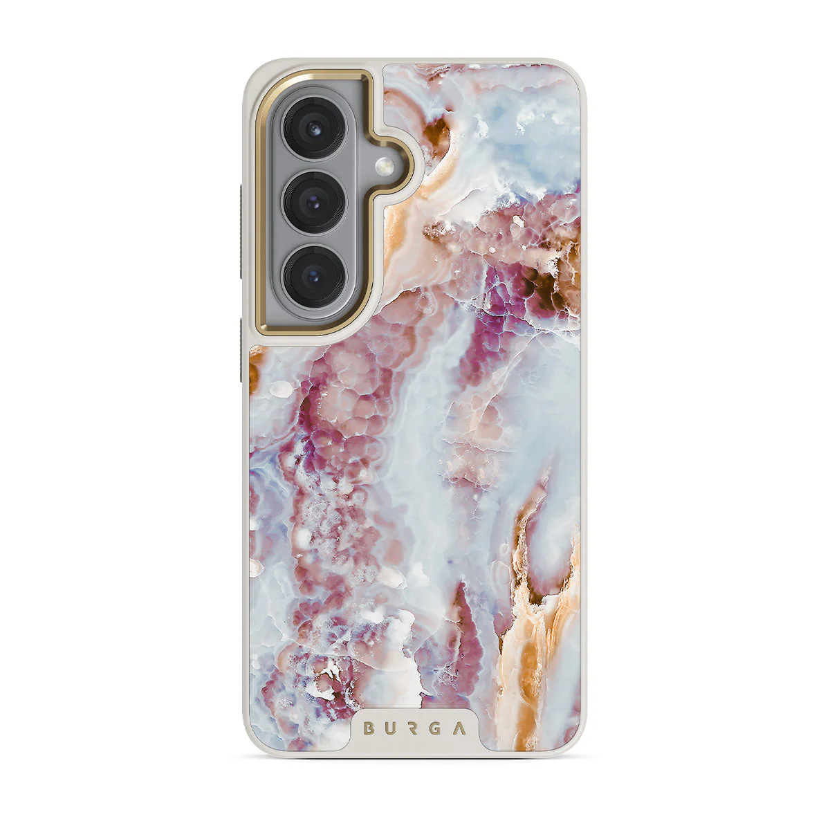 Frozen Leaves - Cute Marble Samsung Galaxy S26 Plus Case - Image 26
