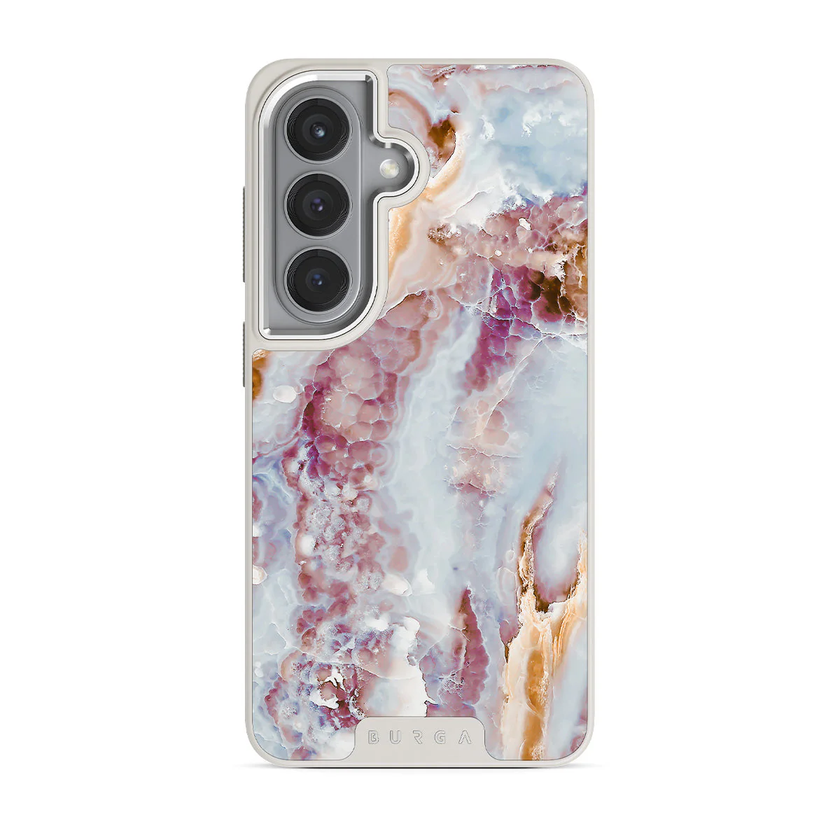 Frozen Leaves - Cute Marble Samsung Galaxy S26 Plus Case - Image 33