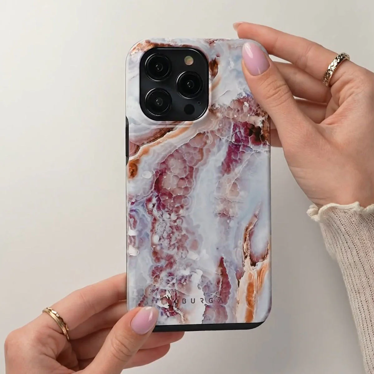 Frozen Leaves - Cute Marble Xiaomi 15T Case - Image 5