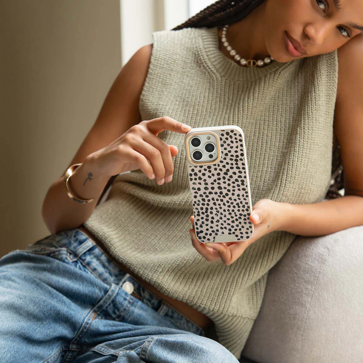 Almond Latte - Cute Samsung Galaxy S26 Case - Image 72
