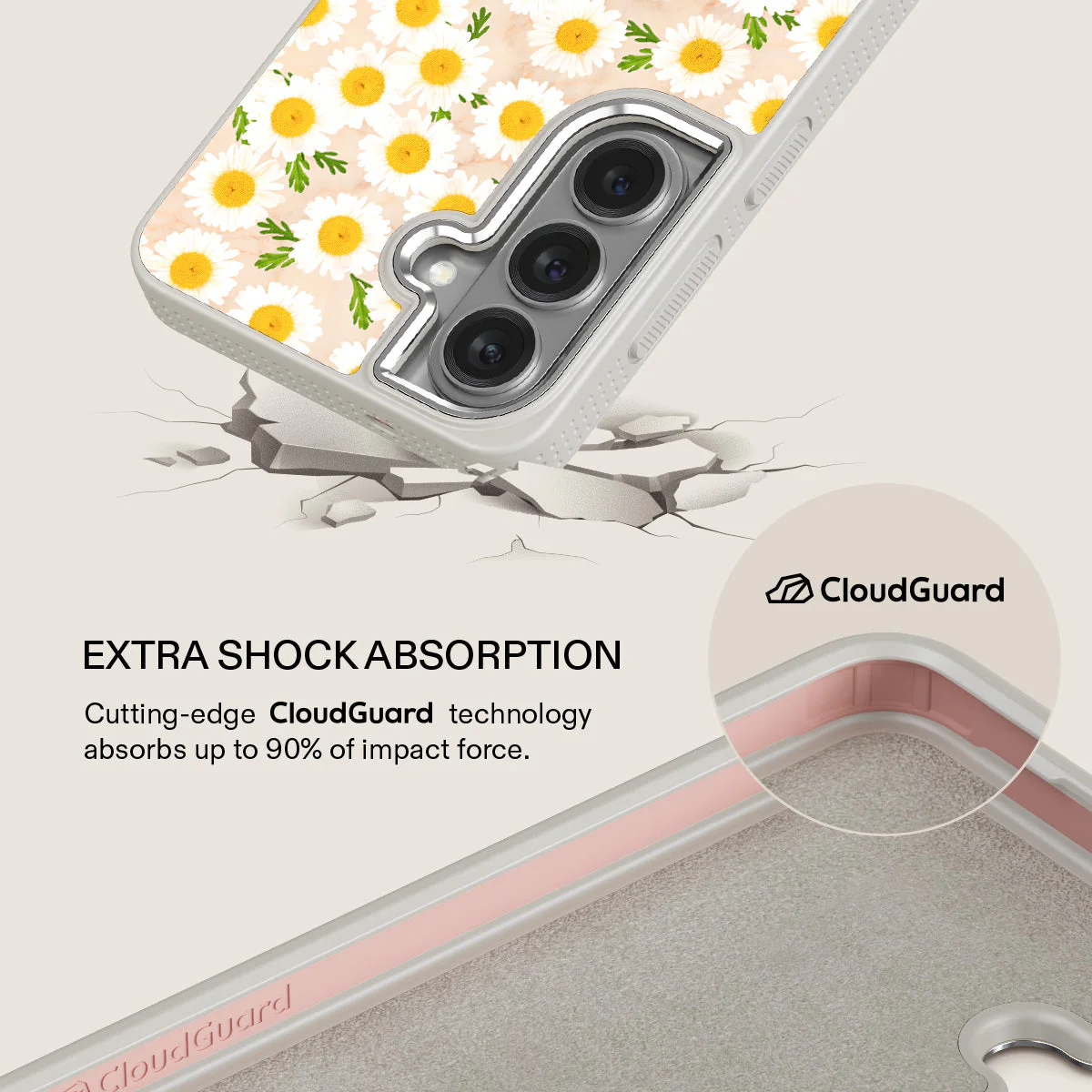 Pure Bliss - Daisy Samsung Galaxy S26 Plus Case - Image 35