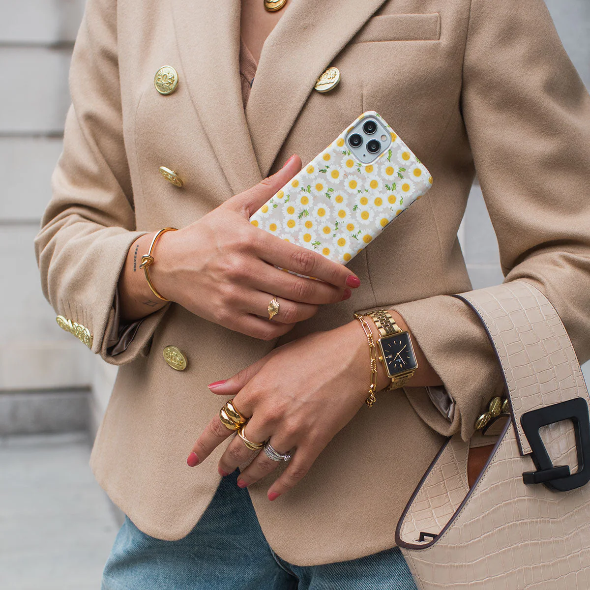 Pure Bliss - Daisy Samsung Galaxy S26 Plus Case - Image 71