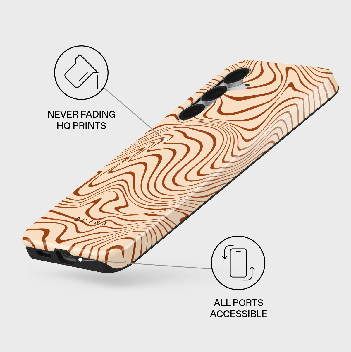 Déjà Vu - Samsung Galaxy S25 FE Case - Image 3