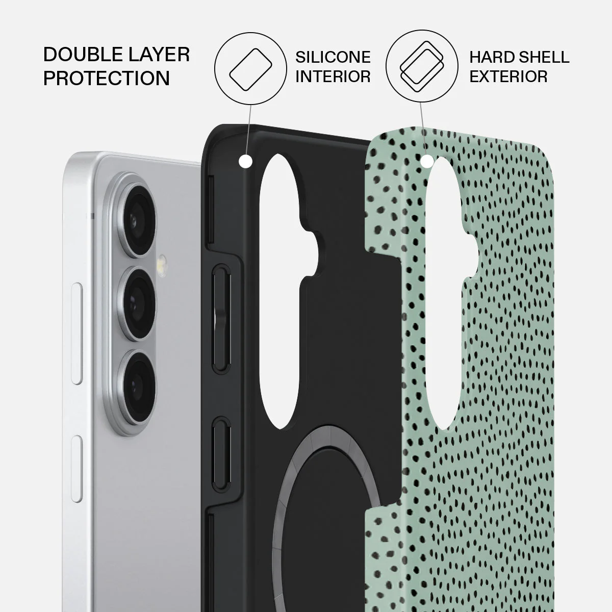 Mint Gelato - Dots Samsung Galaxy S26 Case - Image 2