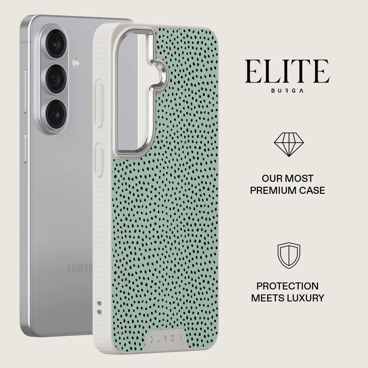 Mint Gelato - Dots Samsung Galaxy S26 Case - Image 34