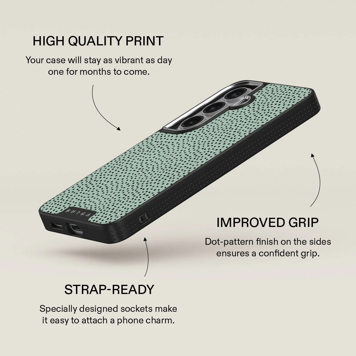 Mint Gelato - Dots Samsung Galaxy S26 Plus Case - Image 23