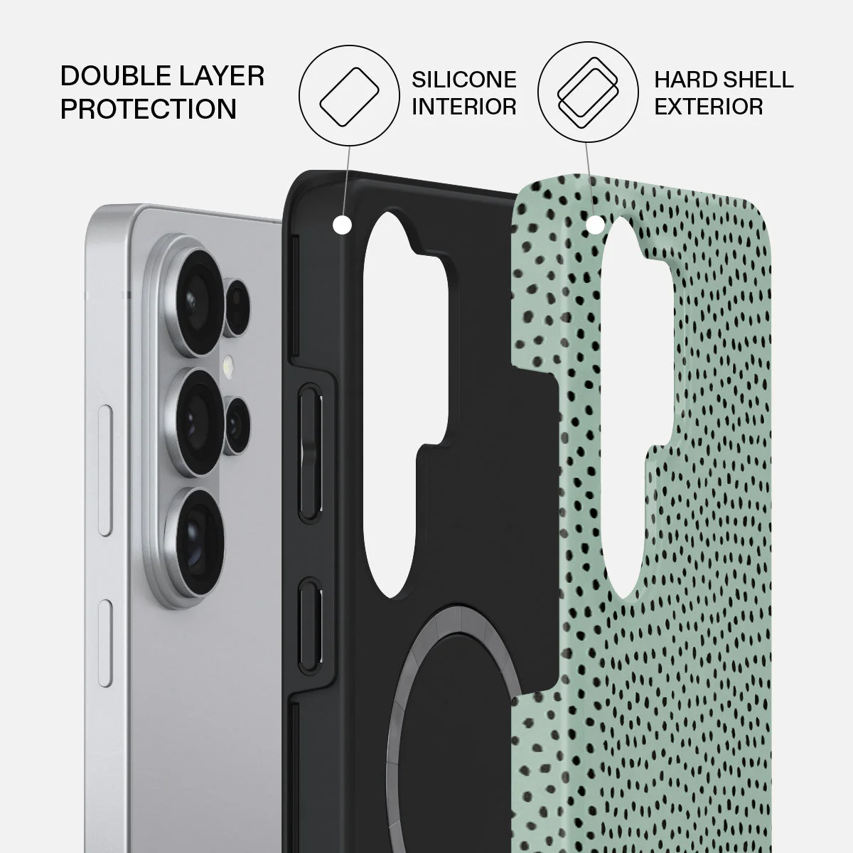 Mint Gelato - Dots Samsung Galaxy S26 Ultra Case - Image 2