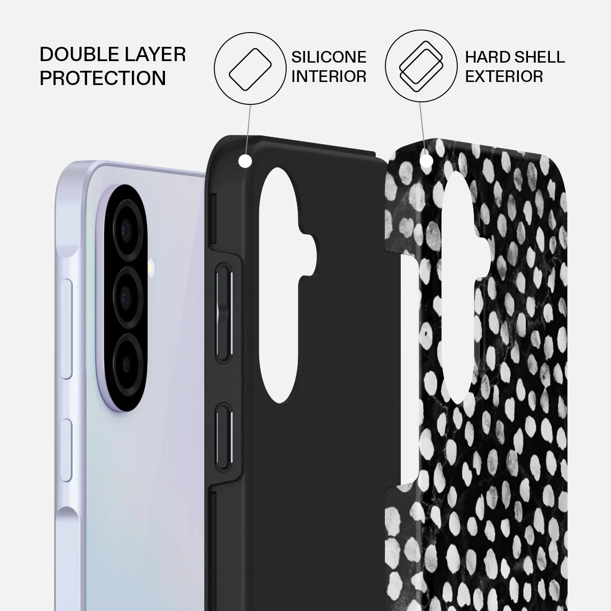Night Sky - Dotted Samsung Galaxy A37 5G Case - Image 2