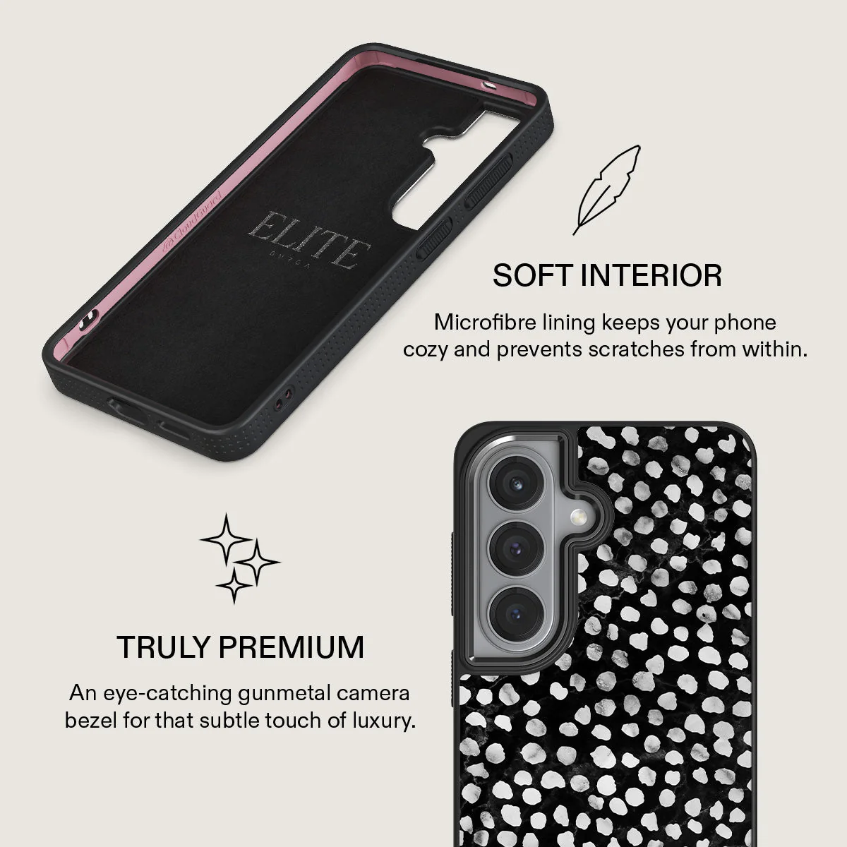 Night Sky - Dotted Samsung Galaxy S26 Case - Image 17