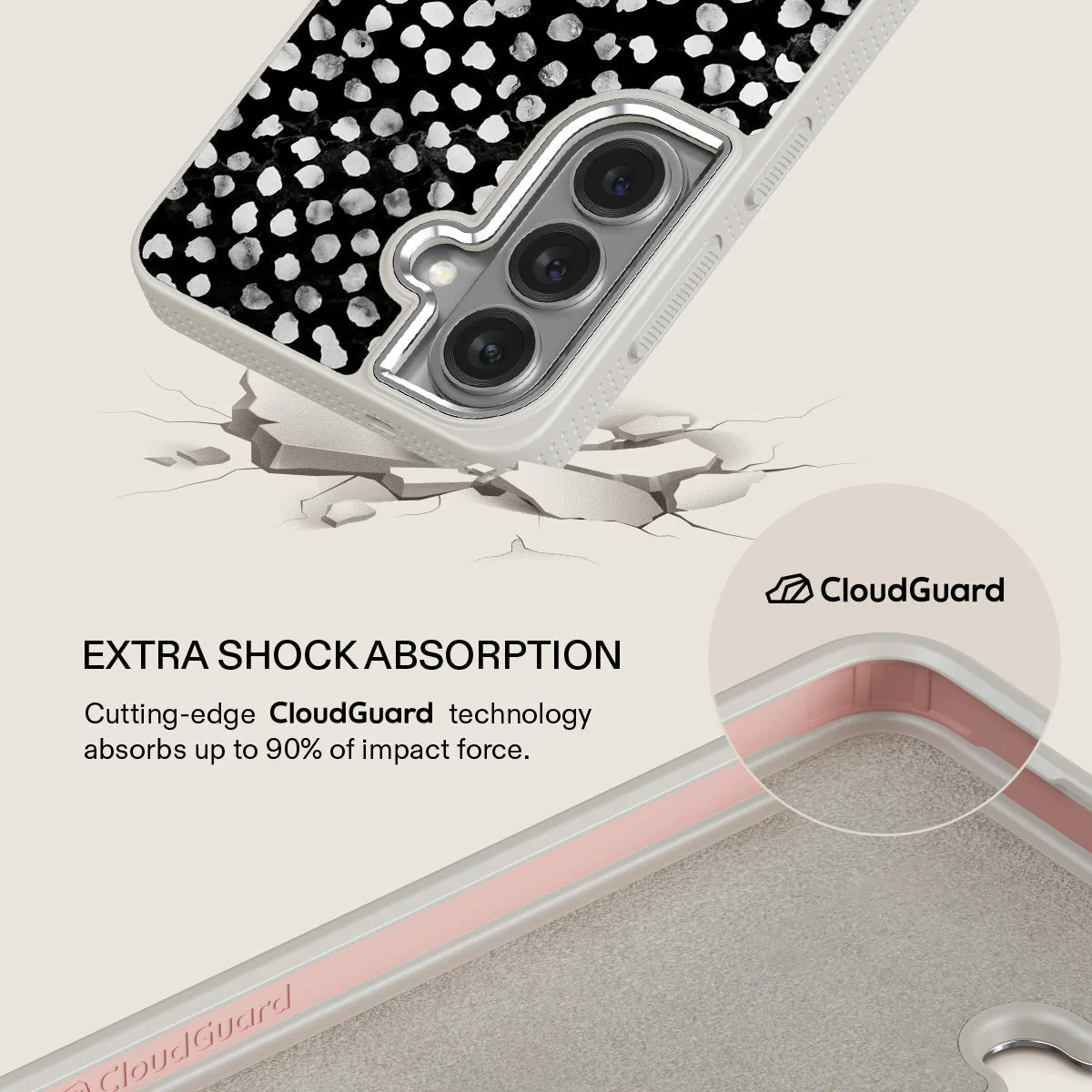 Night Sky - Dotted Samsung Galaxy S26 Case - Image 35