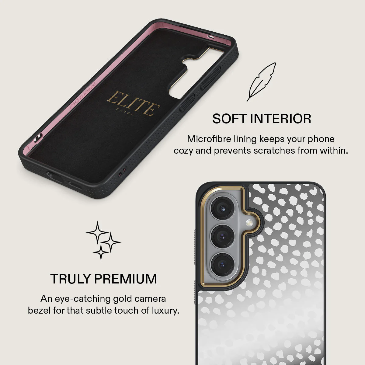 Night Sky - Dotted Samsung Galaxy S26 Case - Image 46