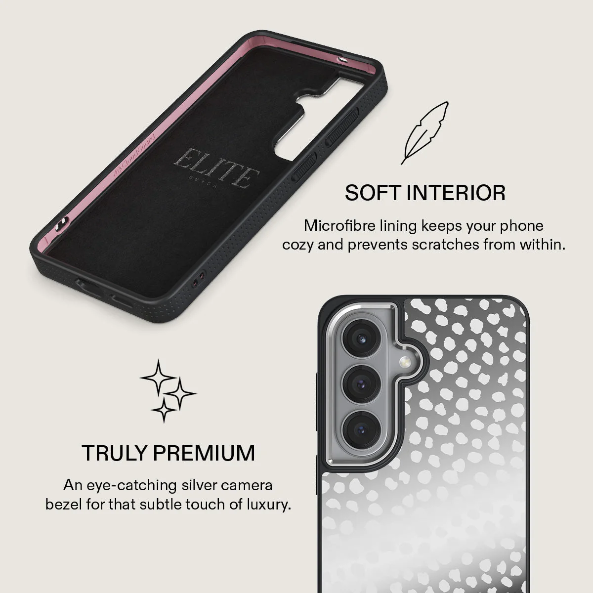 Night Sky - Dotted Samsung Galaxy S26 Case - Image 62