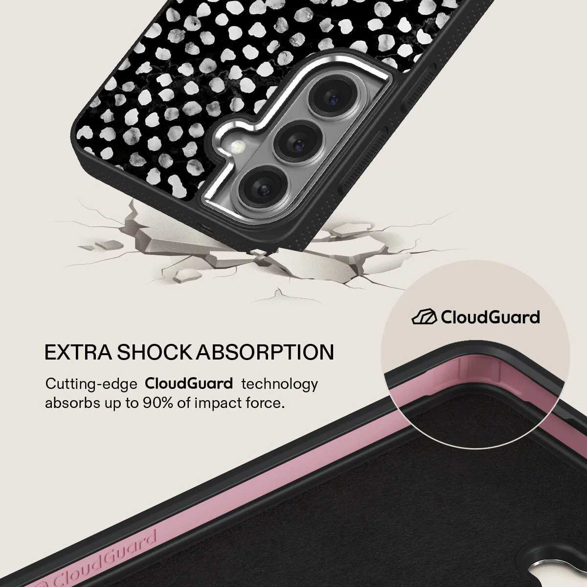 Night Sky - Dotted Samsung Galaxy S26 Plus Case - Image 21