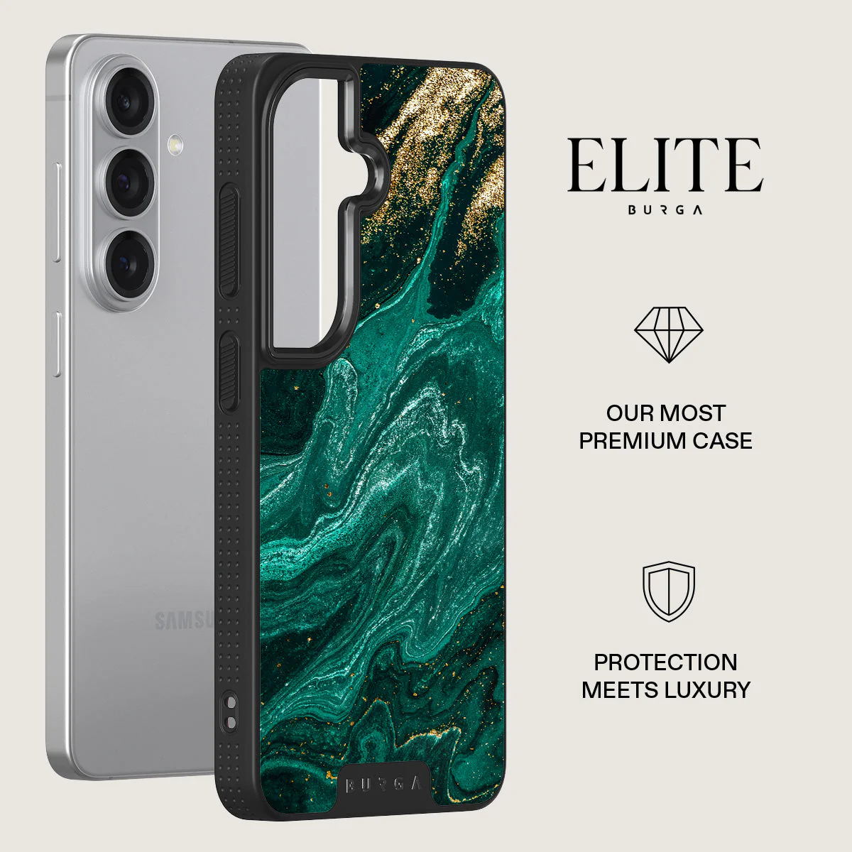 Emerald Pool - Elegant Samsung Galaxy S26 Plus Case - Image 13