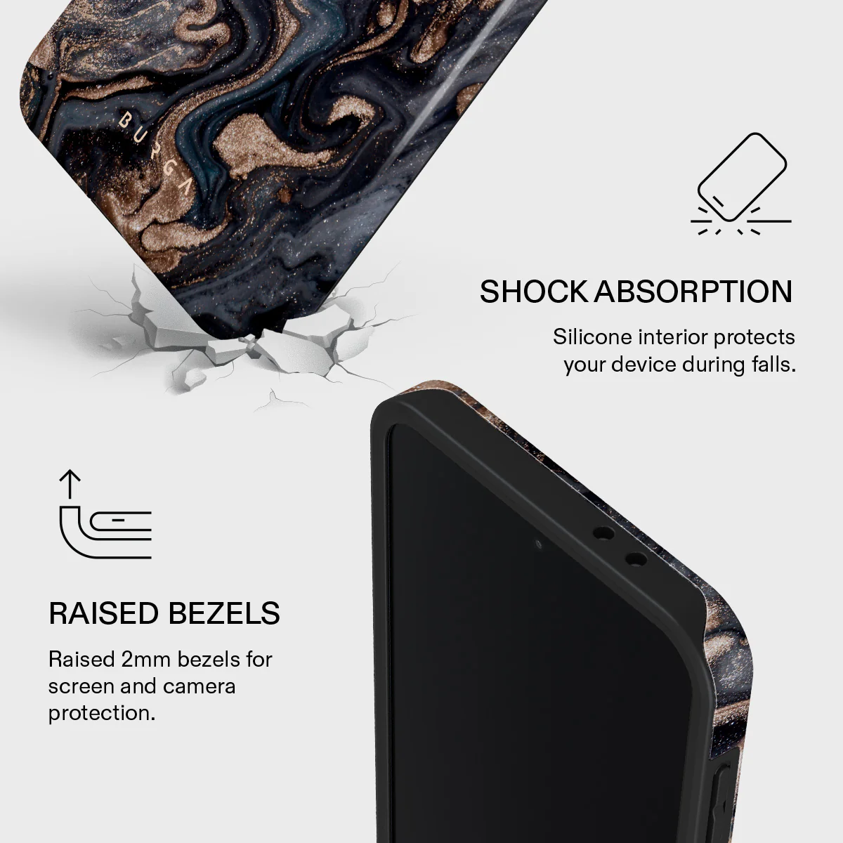 Enchanted Mirror - Marble Samsung Galaxy A37 5G Case - Image 4