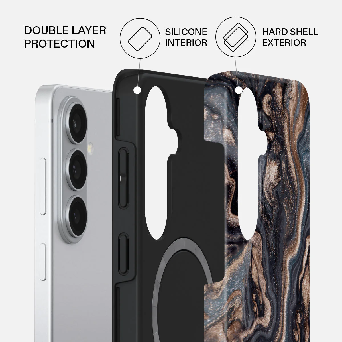 Enchanted Mirror - Marble Samsung Galaxy S26 Plus Case - Image 2