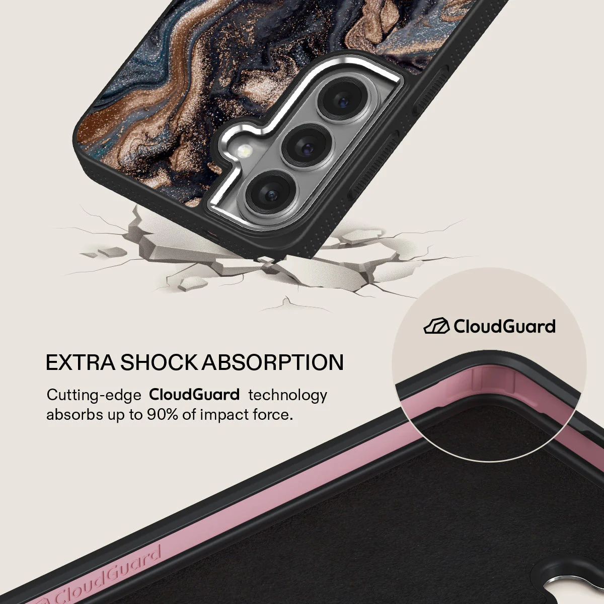 Enchanted Mirror - Marble Samsung Galaxy S26 Plus Case - Image 21