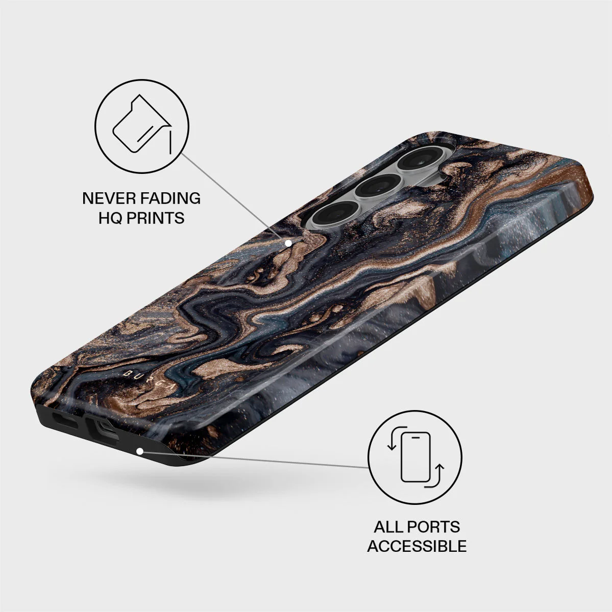 Enchanted Mirror - Marble Samsung Galaxy S26 Plus Case - Image 3