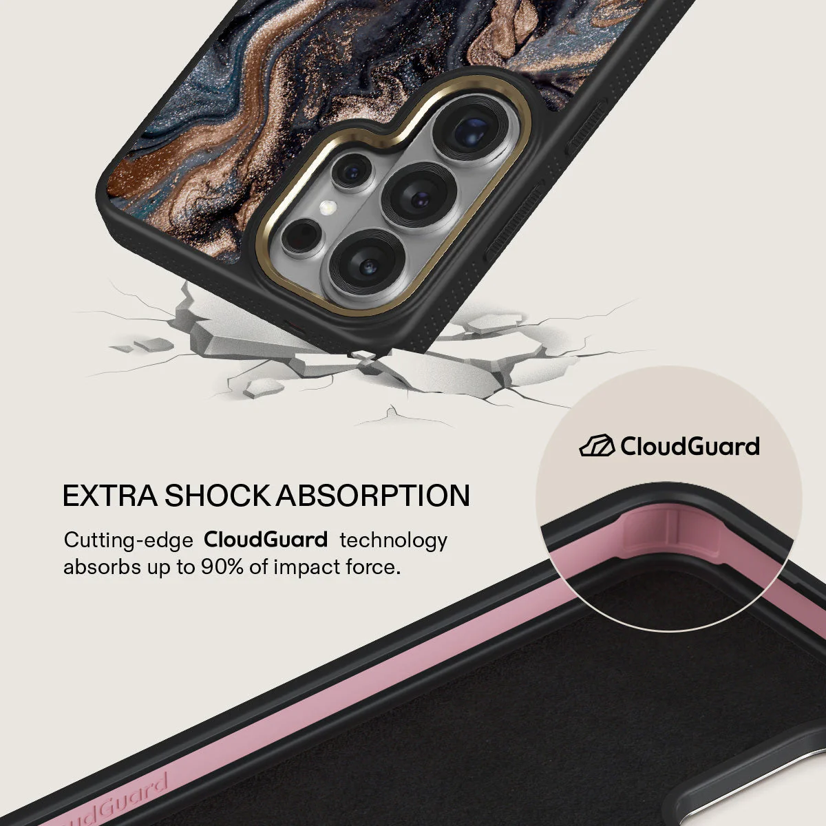 Enchanted Mirror - Marble Samsung Galaxy S26 Ultra Case - Image 7