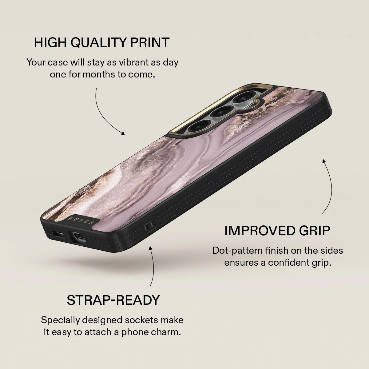 Golden Taupe - Fashion Samsung Galaxy S26 Plus Case - Image 9