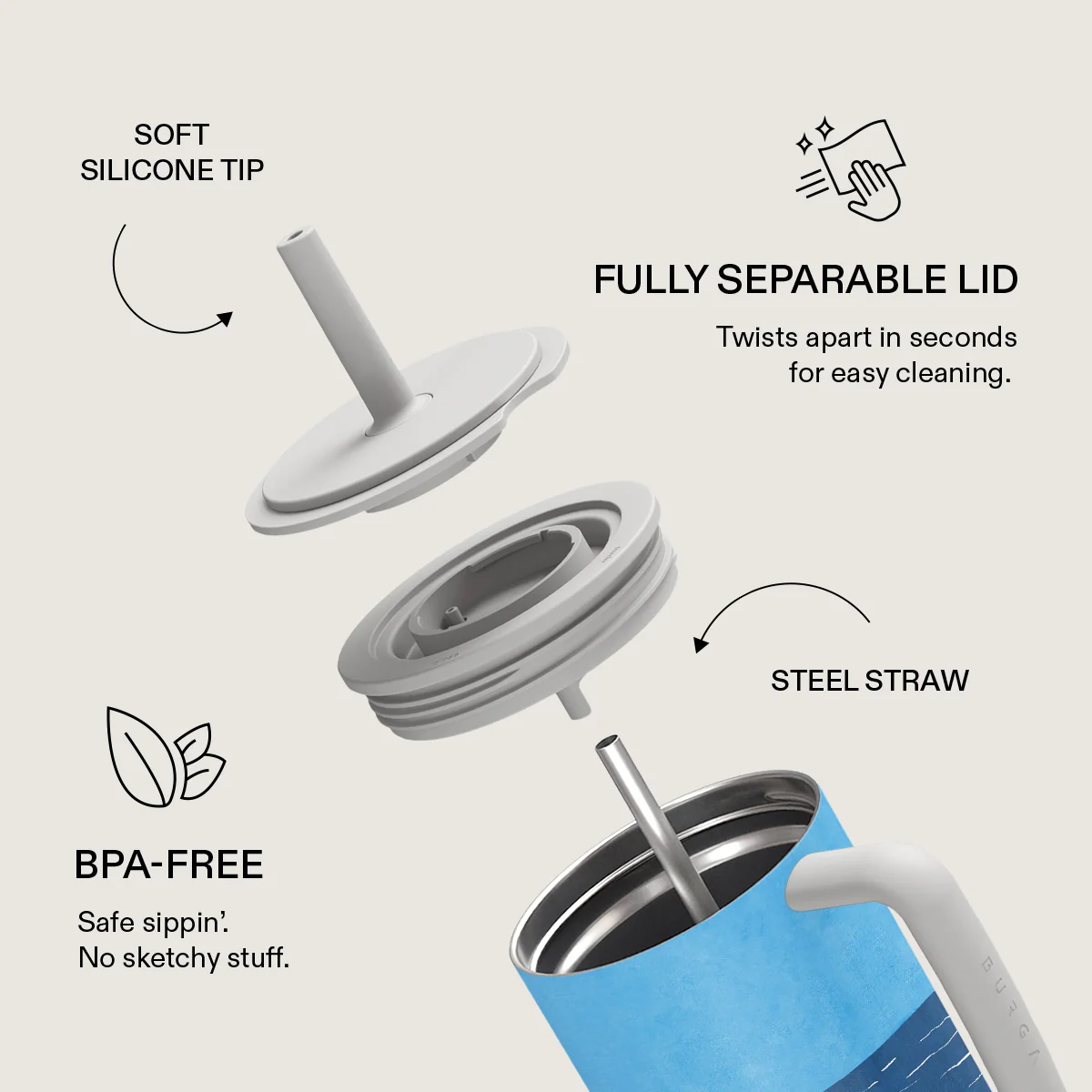 Feta - All Day Leakproof Tumbler - Image 6