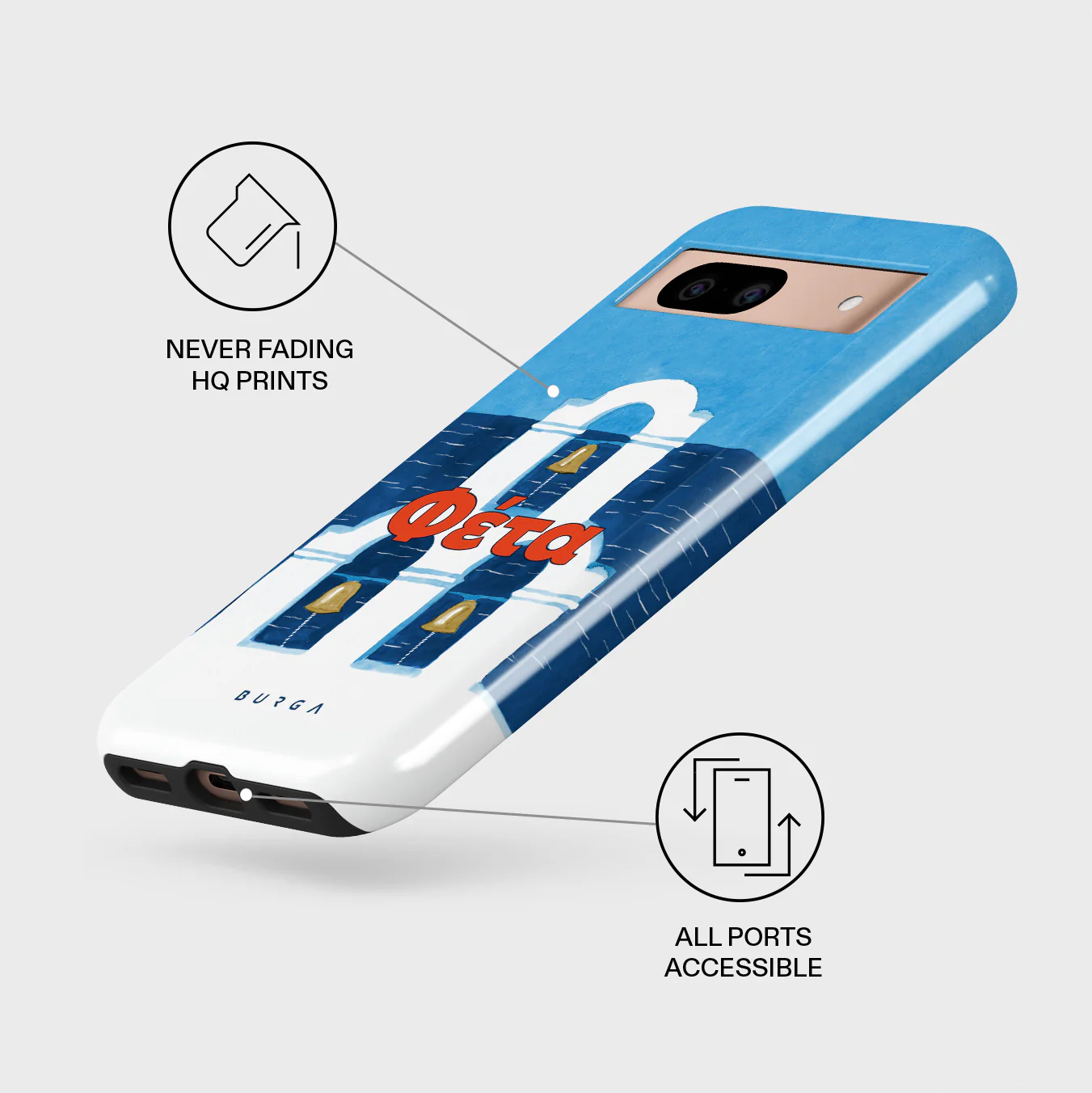 Feta - Google Pixel 8a Case - Image 3