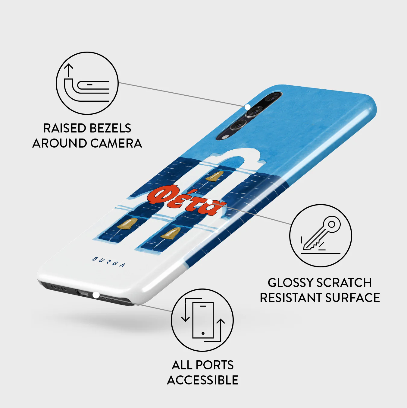 Feta - Huawei P20 Case - Image 3