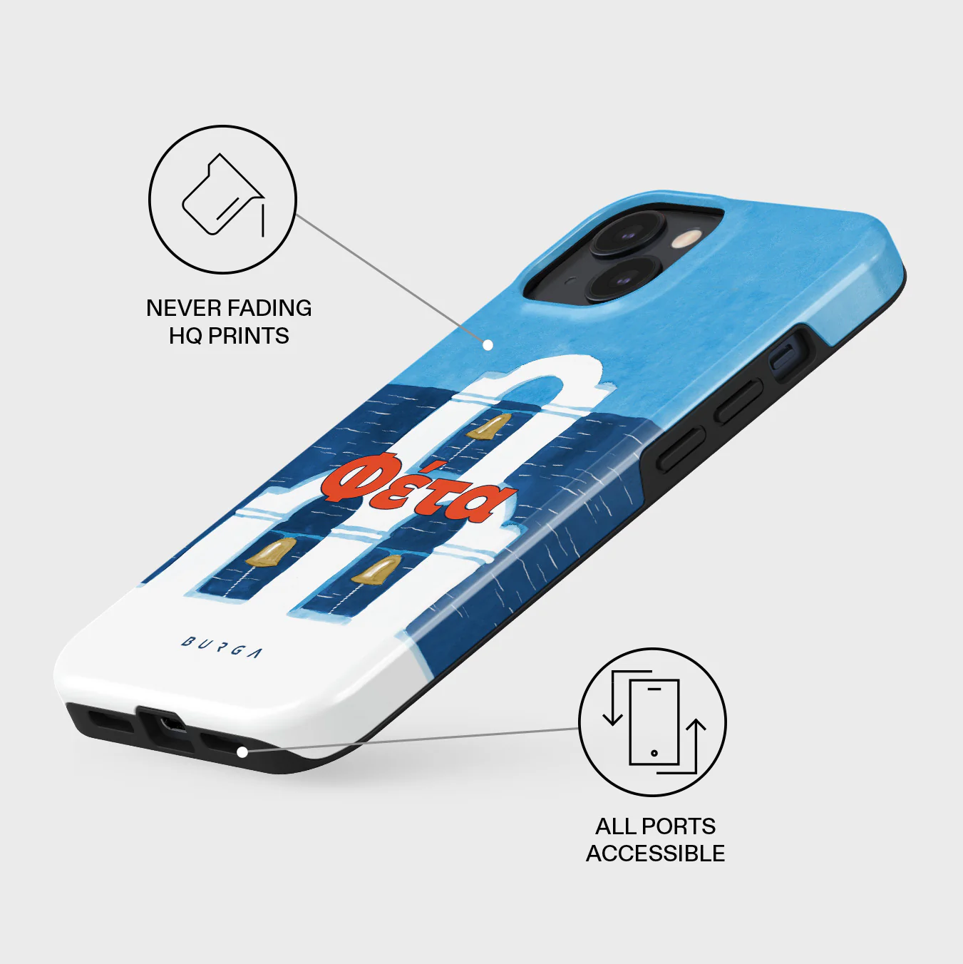 Feta - iPhone 13 Mini Case - Image 3
