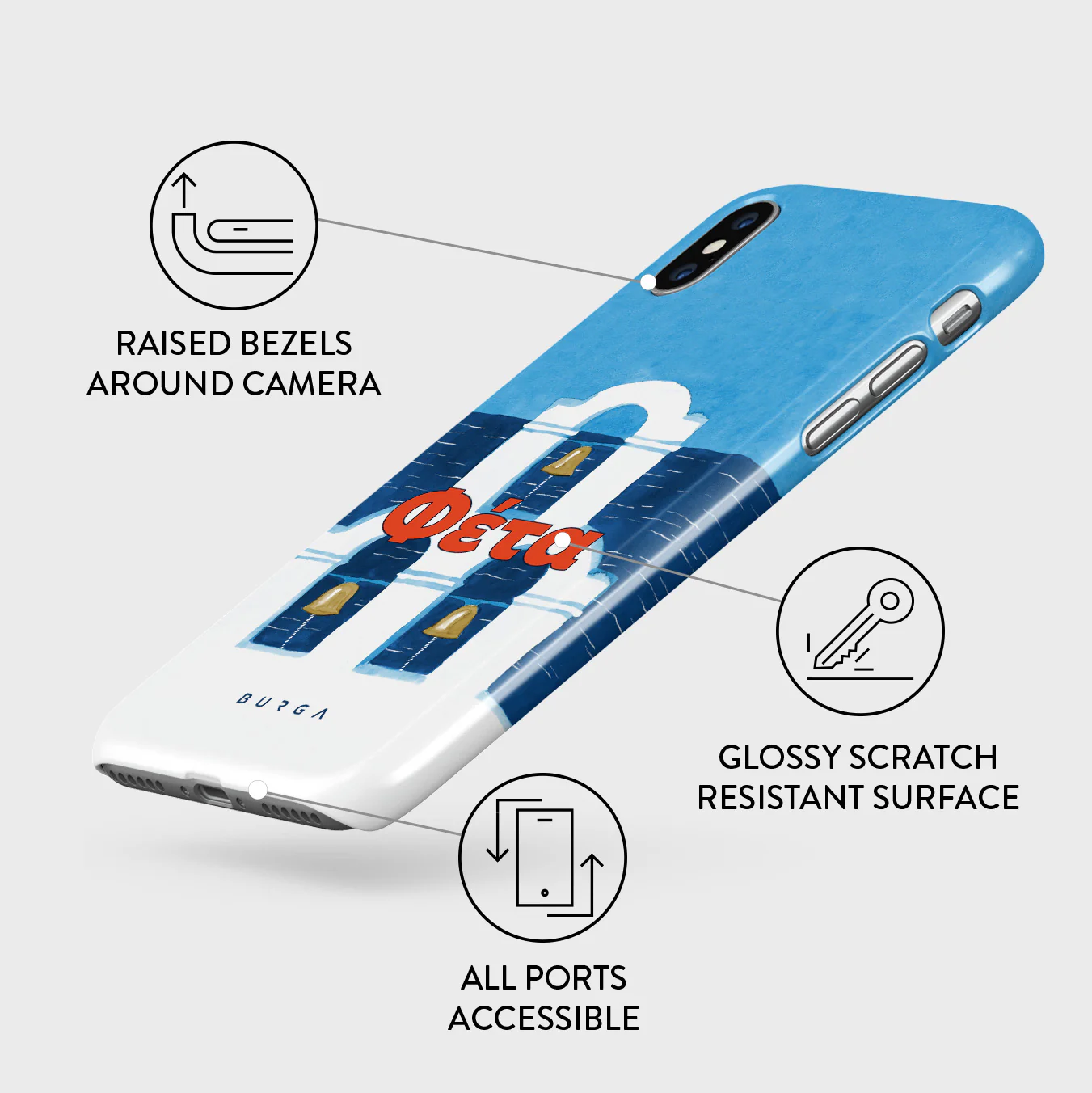 Feta - iPhone XS Max Case - Image 3