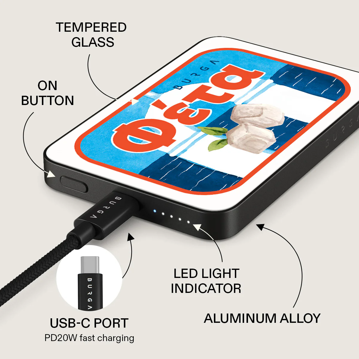 Feta - Magnetic Power Bank - Image 5