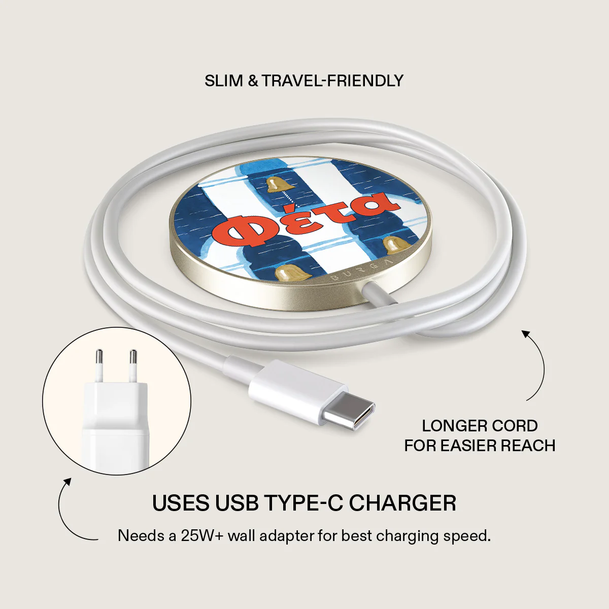 Feta - Magnetic Wireless Charger - Image 3