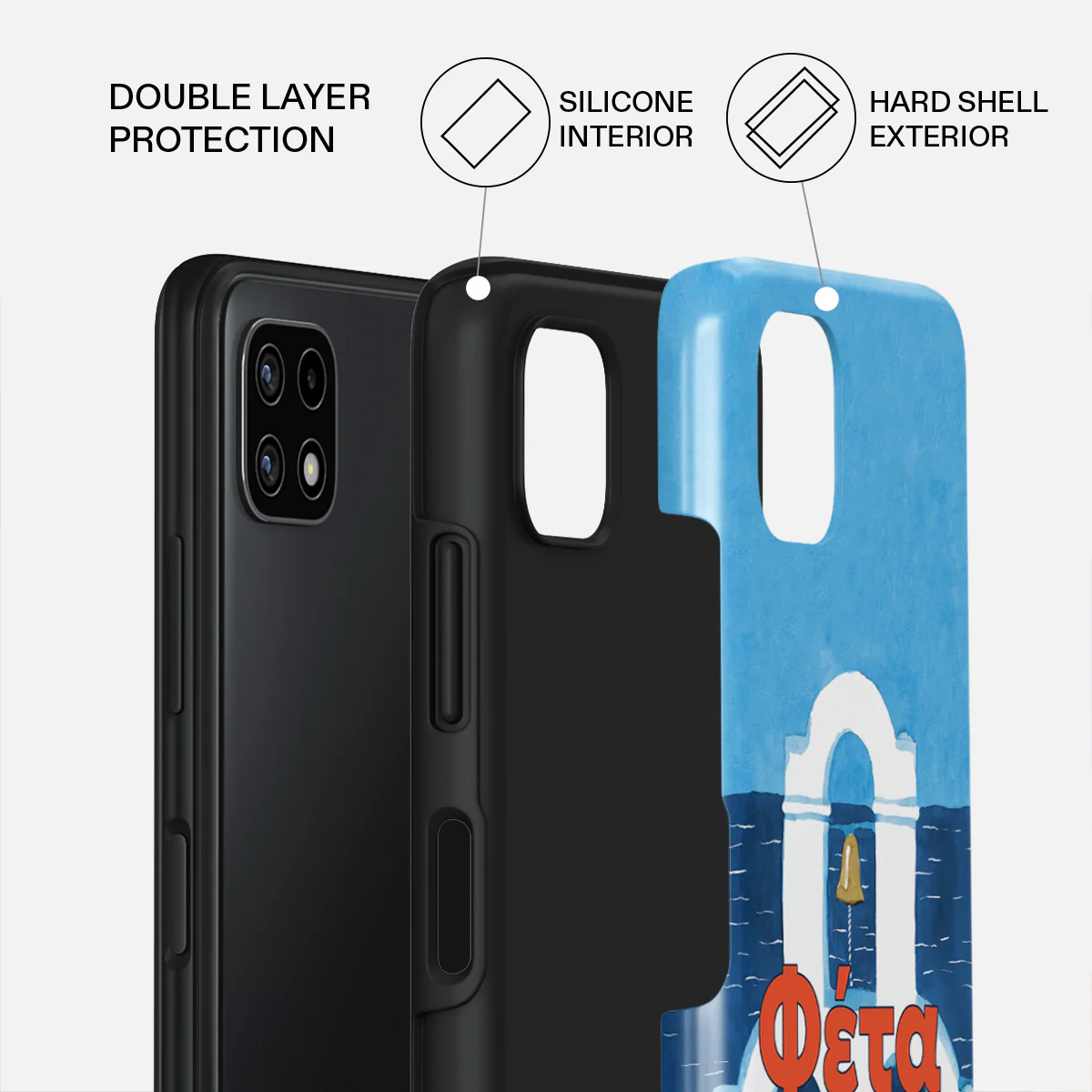 Feta - Samsung Galaxy A22 5G Case - Image 2