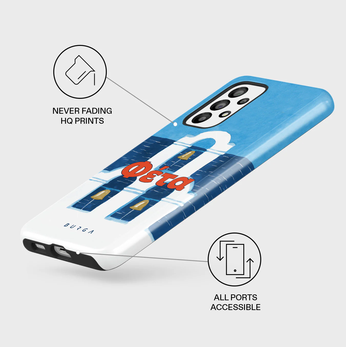 Feta - Samsung Galaxy A33 Case - Image 3