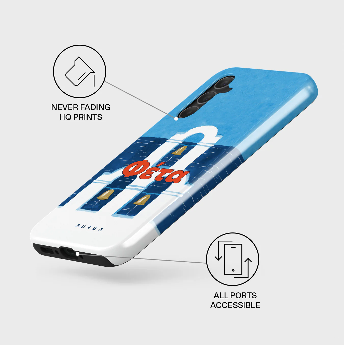 Feta - Samsung Galaxy A34 Case - Image 3