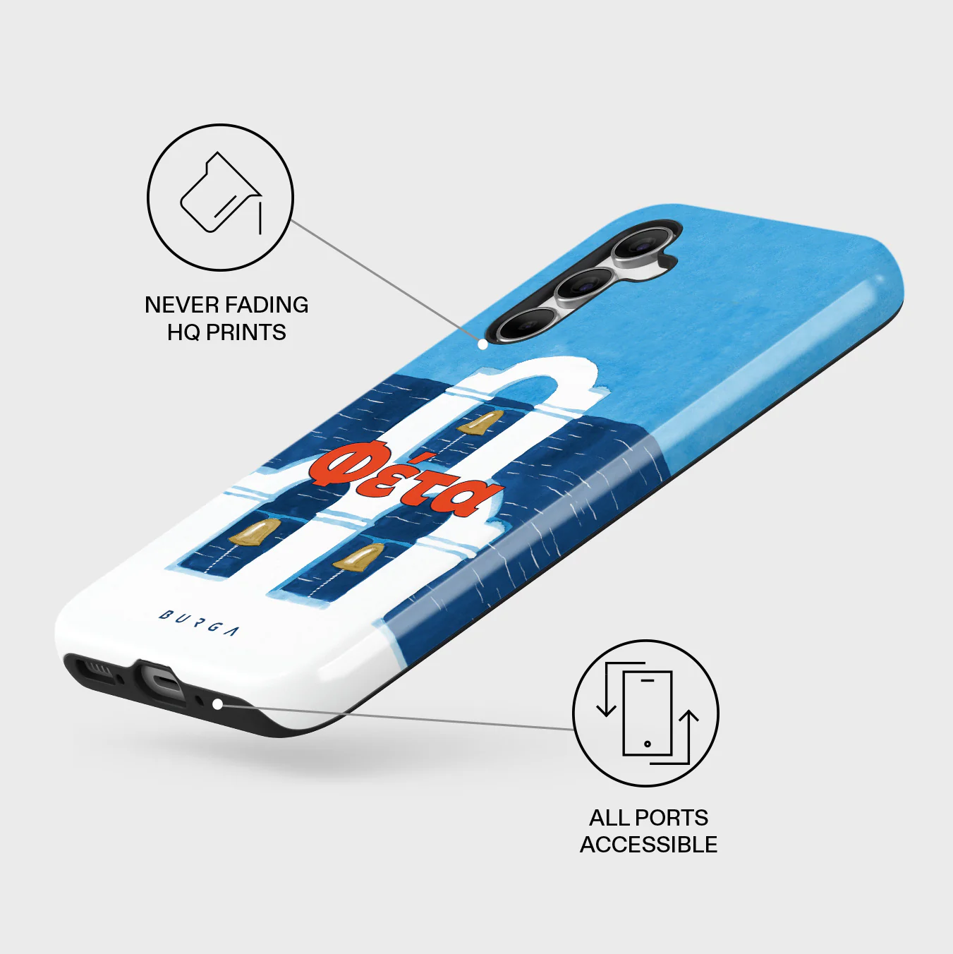 Feta - Samsung Galaxy A55 Case - Image 3