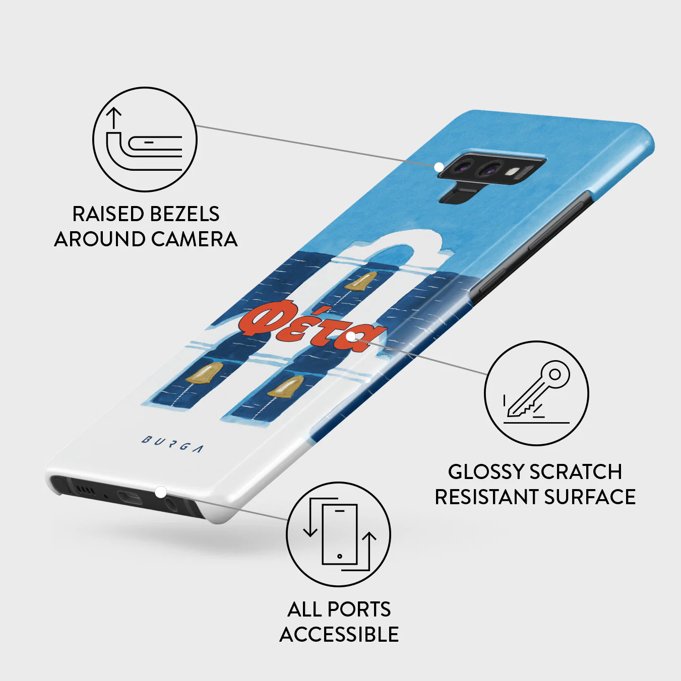Feta - Samsung Galaxy Note 9 Case - Image 3
