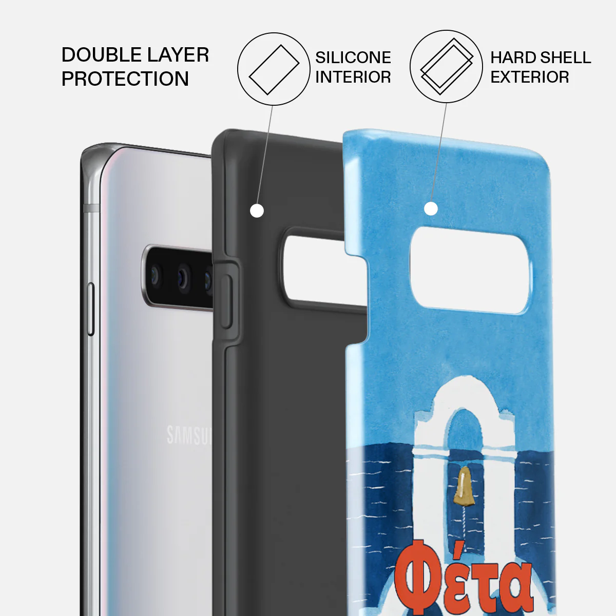 Feta - Samsung Galaxy S10 4G Case - Image 2