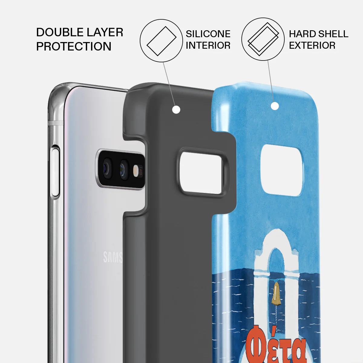 Feta - Samsung Galaxy S10E Case - Image 2